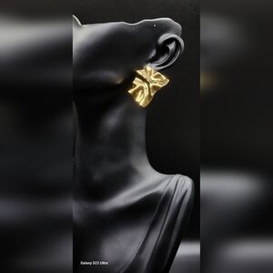 Gold Statement Earrings